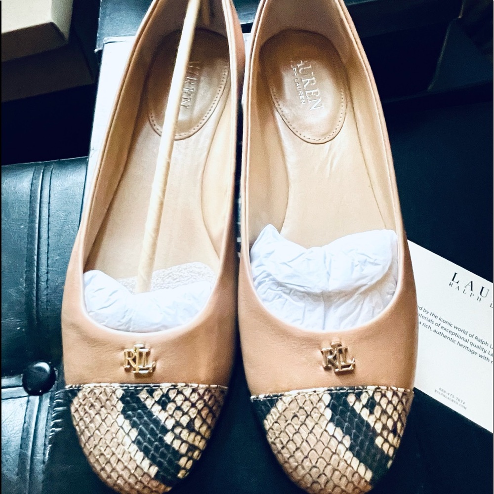 Lauren Ralph Lauren Ballet Flats